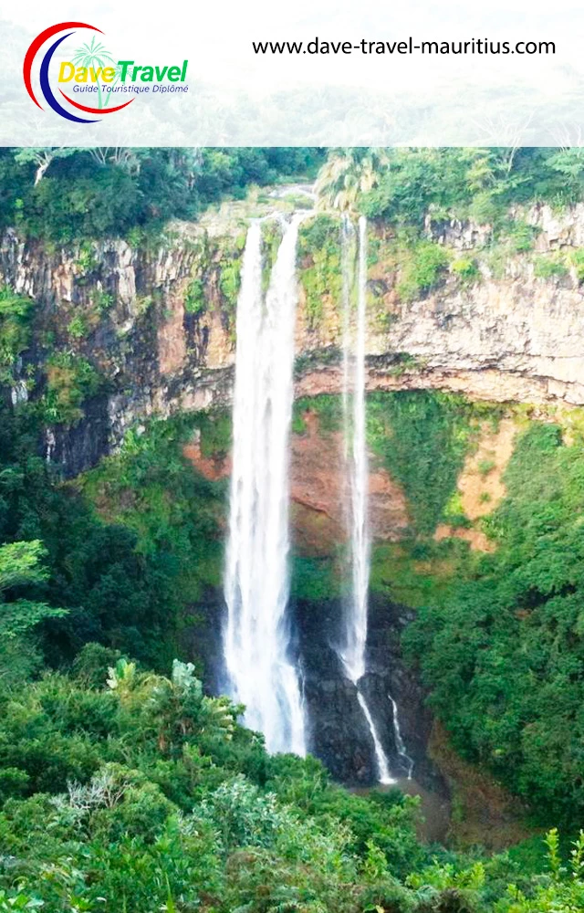 Seven-colored earth with waterfall visit Seven-colored earth with waterfall visit